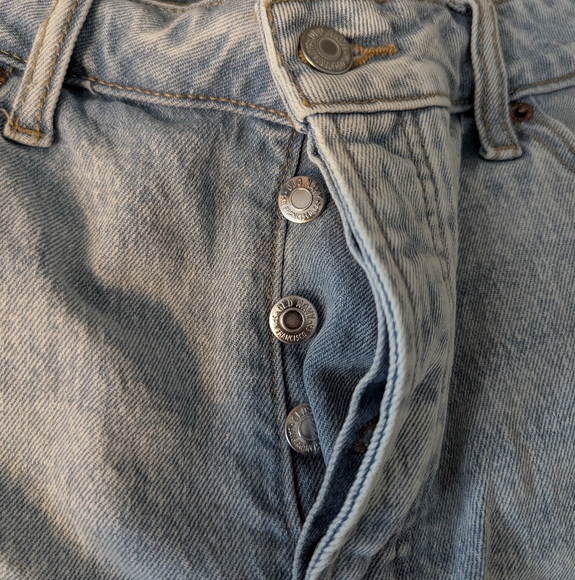 High Rise Jean Shorts - Picture 5 of 5